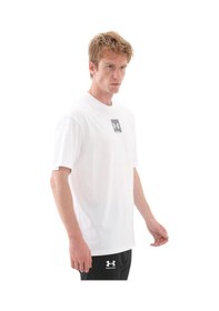 Resim A1386803-101 Under Armour Ua M Hw Os Sm Box Ss Erkek Şort Ve Kapri Beyaz A1386803-101 Beyaz 