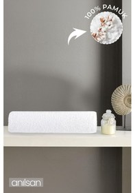 Resim Beyaz Banyo Havlusu - 90x150 Cm, 650gr, %100pamuk, Spa Ve Otel Havlusu, Günlük Kullanıma Uygun Beyaz 