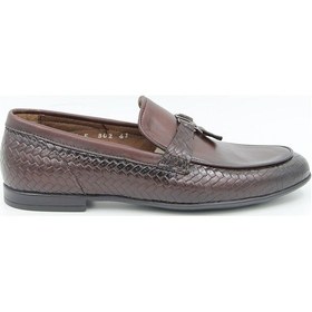 Resim Luciano Bellini F302 Hasır Erkek Klasik Ayakkabı - Kahverengi-kahverengi 