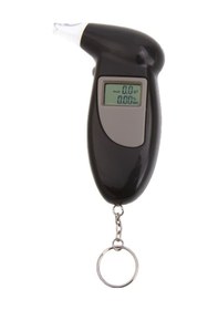 Resim Tongxida Leophoenix Sones Lcd Dijital Alkol Test Cihazı Breathalyzer Siyah Siyah 