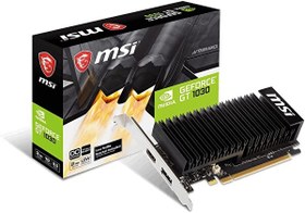 Resim MSI GeForce GT 1030 2GHD4 LP OC 2 GB 64 Bit GDDR4 DX12 Ekran Kartı 