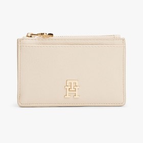Resim Tommy Hilfiger Kadın Krem Cüzdan (AW0AW17481-ACI) 