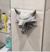 Resim Witcher Kurt Duvar Banyo Havlu Elbise Kıyafet Askısı Diğer 