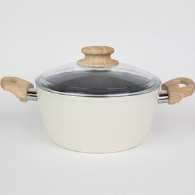 Resim Masterchef Kristal Seramik K.yarık Tencere 28 Cm Bej 