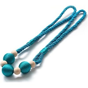 Resim Perde Aksesuarı Şık Toplu 95 Cm 3 Top 4 Boncuk 