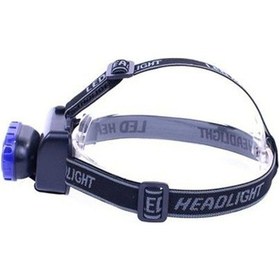 Resim Büro Ev Ofis İş Güvenliği İçin Pilli Lamba Çift Başlı Işık Baret Kafa Feneri Gri 