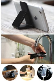 Resim Toptanhane Flourish Lama Yapışan Nanotech Jel Ped Oto Araç İçi Telefon Tablet Tutucu Pad 