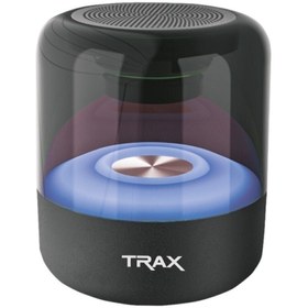 Resim Trax TBS 825 LED Işıklı Taşınabilir Siyah Bluetooth Hoparlör 