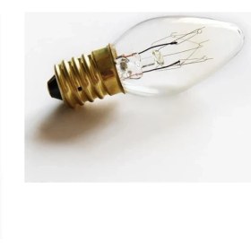 Resim Şahnet C7 7W Şeffaf Tuz Lambası Ampulu - Gece Lambası (10 Adet) Şeffaf Parfüm Ampul E14 Duy 