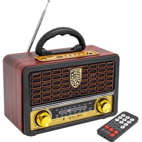 Resim Magıcvoıce MV-110BT Usb/sd/fm/bluetooth Destekli Nostaljik Radyo 