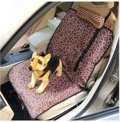 Resim Wondernest Kaymaz Katlanır Araba Ön Koltuk Kedi Köpek Yastık Matı, 100x50x0.1 Cm Desenli Pet Kapak 