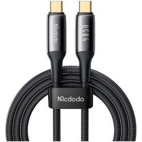 Resim Mcdodo Ca-2990 240w 4.0 Typec Typec Şarj Kablosu Siyah 1.2m 