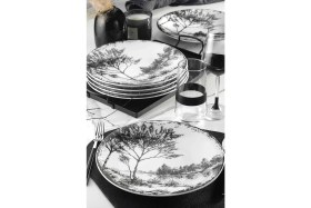 Resim Hepta Collection Kütahya Porselen Nano Zeugma 6 Kişilik 6 Parça Pasta Takımı 885364 