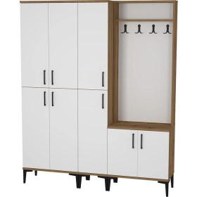Resim Kalender Dekor Rose-1-3-4 Portmanto Vestiyer Ayakkabılık RS02 