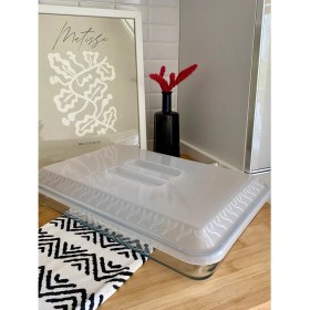 Resim Büyük Boy Dikdörtgen Borcam Kapağı 40*27 cm 