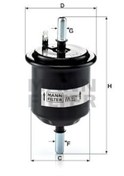 Resim MANN WK55/1 Benzin Filtresi Accent 2000 2005 Fisli Tip 3191125100 WK551 (WC468338) 