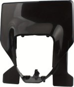 Resim Xuweiwei Full Black Profesmotor Motosiklet Far Maskesi Husqvarna Te Tc Fe Fc 150 500 Motocross Enduro Çarpışma Dayanıklı 