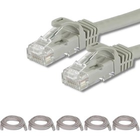Resim IRENIS 5 Adet Cat7 Kablo Ethernet Network Internet Lan Kablosu 