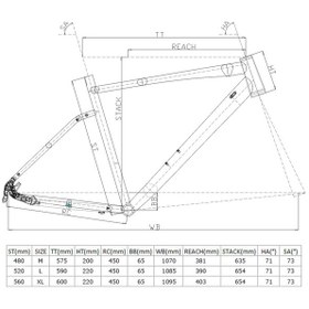 Resim Carraro Sportive 350 22V HD Trekking Bisiklet Mat Antrasit - Siyah - Kırmızı 52CM 