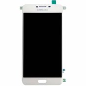 Resim Samsung Kdr Galaxy C7 ( Sm-c7000 ) Servis Orjinali Lcd %2b Dokunmatik Ekran Beyaz 