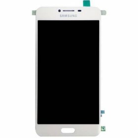 Resim Samsung Kdr Galaxy C7 ( Sm-c7000 ) Servis Orjinali Lcd %2b Dokunmatik Ekran Beyaz 