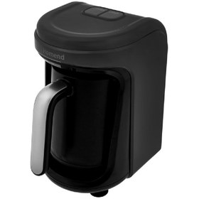 Resim Homend Pottoman Milk in 1873H Sütlü Türk Kahve Makinesi Siyah Metal 