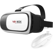 Resim Pazariz Vr Box 3.2 3D Sanal Gerçeklik Gözlüğü ve Bluetooth Kumanda 