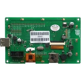 Resim Dwin 4.3inch Kapasitif IPS Dokunmatik I/O CAN PWM UART 8051 Ekran 