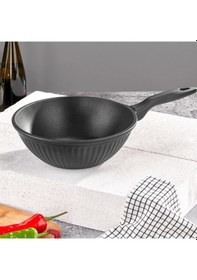 Resim Taç Valeriya Döküm Wok Tava 28 Cm - Tac-4786 