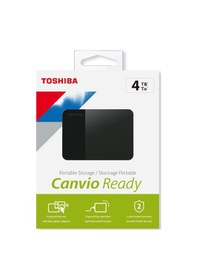 Resim Toshıba Hdtp340ek3ca, Canvio Ready, 4tb, 2.5&amp Quot Usb 3.0, Taşınabilir, Harici Hdd, Black 