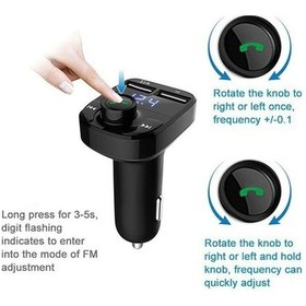 Resim Createtech Verici Usb Serbest, Şarj, Mufunye Mp3 Kutulu İçi Fm Eller Çift Çalar, Bluetooth Araç - Nf 