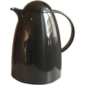 Resim Depa Akrilik İçi Cam Termos Siyah 1 L 