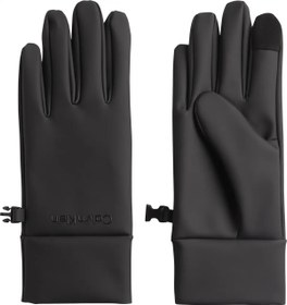 Resim Calvin Klein RUBBERIZED GLOVES WA Erkek Siyah Eldiven 