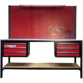 Resim Tiger 2 Metre 6 Çekmeceli Çalışma Tezgahı 