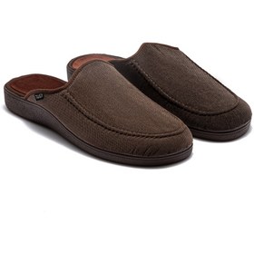 Resim Twigy Bruce Erkek Ev Terliği Kahverengi 41/46 