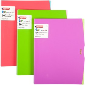 Resim Bigpoint Pop Serisi Sunum Dosyası 20'li Yeşil-Pembe 