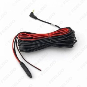 Resim Keepro 10 Metre Geri Görüş Kamera Kablosu 2.5 mm 4 Pin Kablo Tampon Kamer 4 Pin Araç Kamera Kablosu 