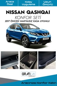 Resim GRAFICAR DESIGN Nissan Qashqai Konfor Seti - Iç Trim Kumaş Kadife Kaplama-ses Izolasyon Amaçlı Ürün 