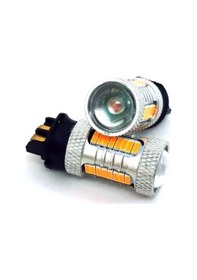 Resim Zembil Pw24W Led 30 Ledli Drl Gündüz Farı Ledi Amber Turuncu 
