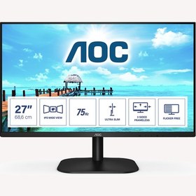 Resim AOC 27B2H 27" 75Hz 7 ms (HDMI+VGA) Full HD LED Monitör 