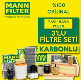 Resim Mercedes CLA 180 CDI C117 Mann-Filter Filtre Bakım Seti 2015-2018 3KP 