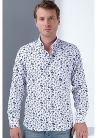 Resim G690 Dewberry Erkek Gömlek-beyaz Beyaz 