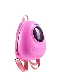Resim Zampago Led Big Eyes Akıllı Çocuk Sırt Çantası Sert Kasa, Usb Şarj Girişli Pembe 