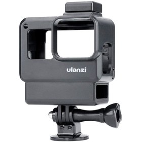 Resim Ulanzi V2 Gopro Hero 5 6 7 Mikrofon Yuvalı Çerçeve 