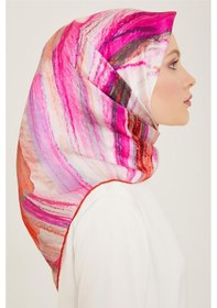 Resim Armine Twill İpek Eşarp 24ya9102 52 - Desenli 
