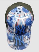 Resim Kardelen Butik Denizli ( Futbol Toplu ) Garson Beden Unisex Ny Şapka ( 8-12 Yaş ) ( Haki ) 