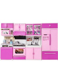 Resim 4 Lü Mutfak Seti Kitchen Set Kız Oyuncak 4 Ünite 