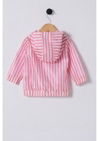 Resim U.s. Polo Assn Kız Bebek Pembe Yağmurluk Pembe 
