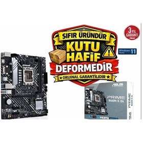 Resim Asus Prime B660m-k D4 Intel Lga1700 Ddr4 Micro Atx Anakart 
