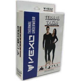 Resim Vexo Explorer Termal İçlik Takımı Siyah 